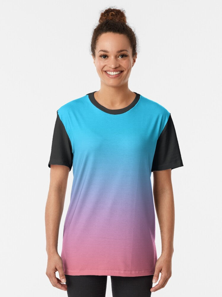 Chris Martin Music of the Spheres gradient design graphic t-shirt - Women