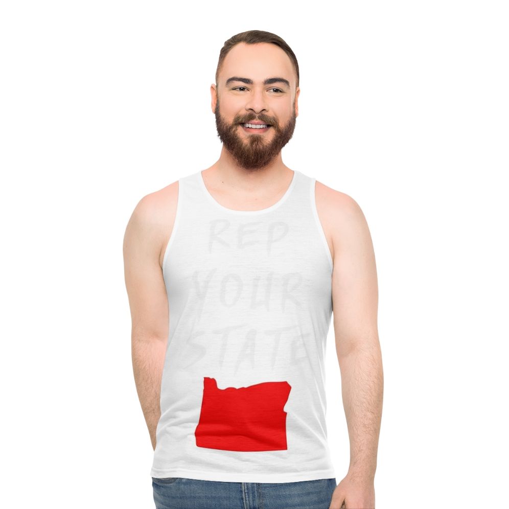 Oregon state pride unisex tank top - men