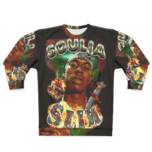 Soulja Slim New Orleans Rap Graphic Sweatshirt