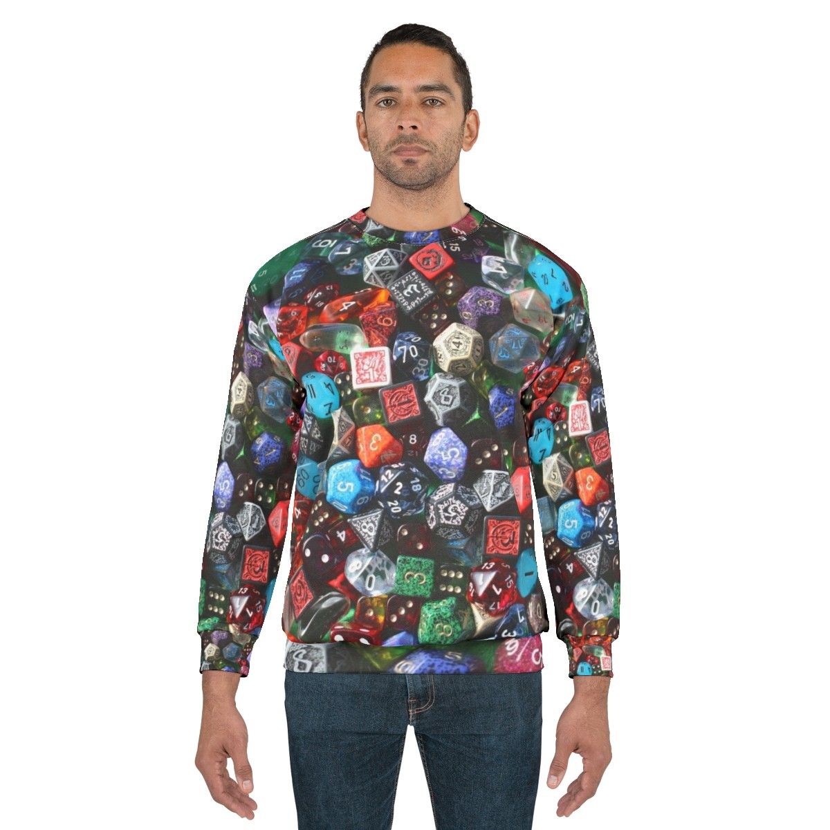 Dice Sweatshirt for Gamers - men