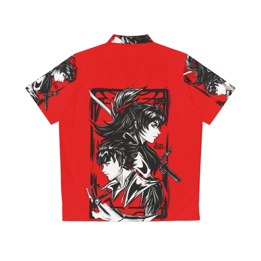 Branwen Twins Hawaiian Shirt featuring Raven and Qrow Branwen - Back