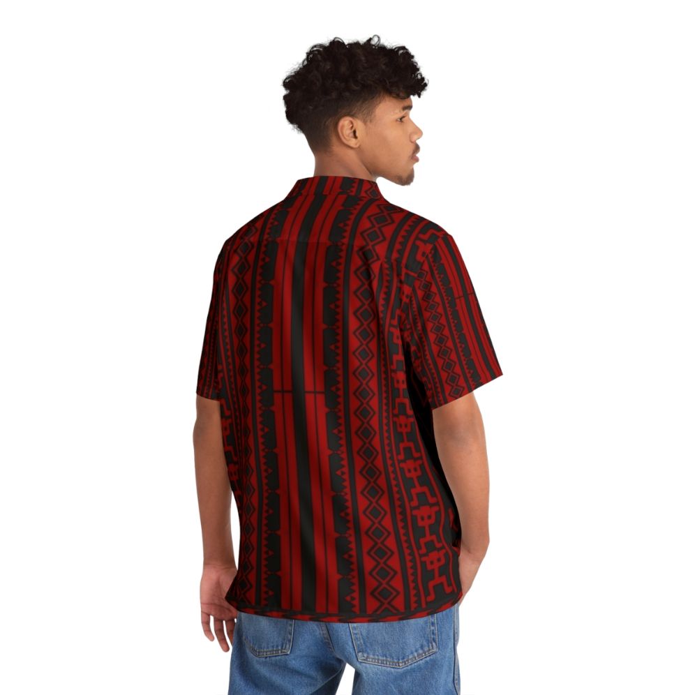 Ifugao Weave Hawaiian Shirt with Vibrant Tribal Patterns - People Back