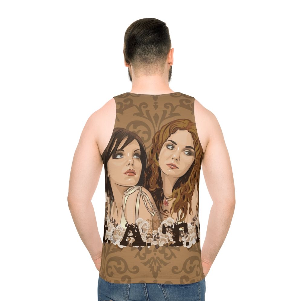 TATU Unisex 90s Pop Music Tank Top - men back