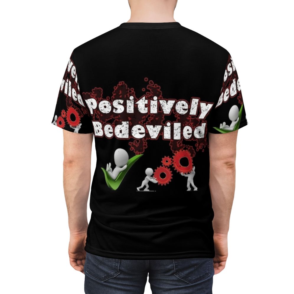 Positively Bedeviled Schitt's Creek Inspired T-Shirt - men back