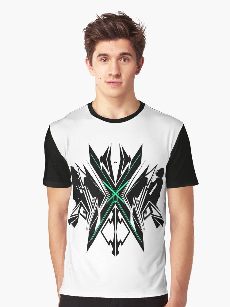 Xenoblade Chronicles 2 "Pneuma" Graphic T-Shirt featuring the character Pneuma from the popular video game - Men