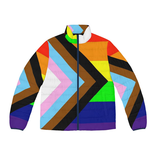 Incognito puffer jacket with jazz, funk, and soul music inspired design