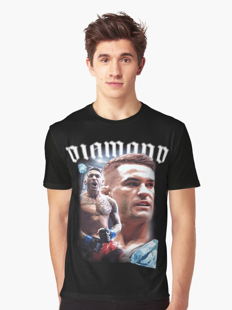 Dustin Poirier 'Diamond' MMA Graphic T-Shirt - Men