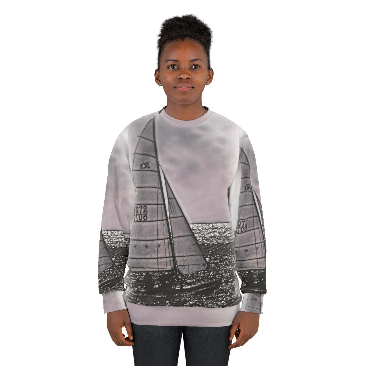 Hobie Cat water sports sweatshirt - women