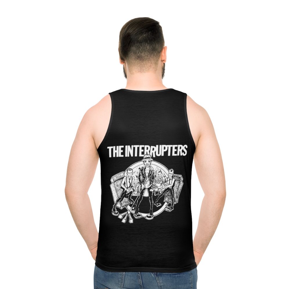 The Interrupters Ska Punk Band Unisex Tank Top - men back