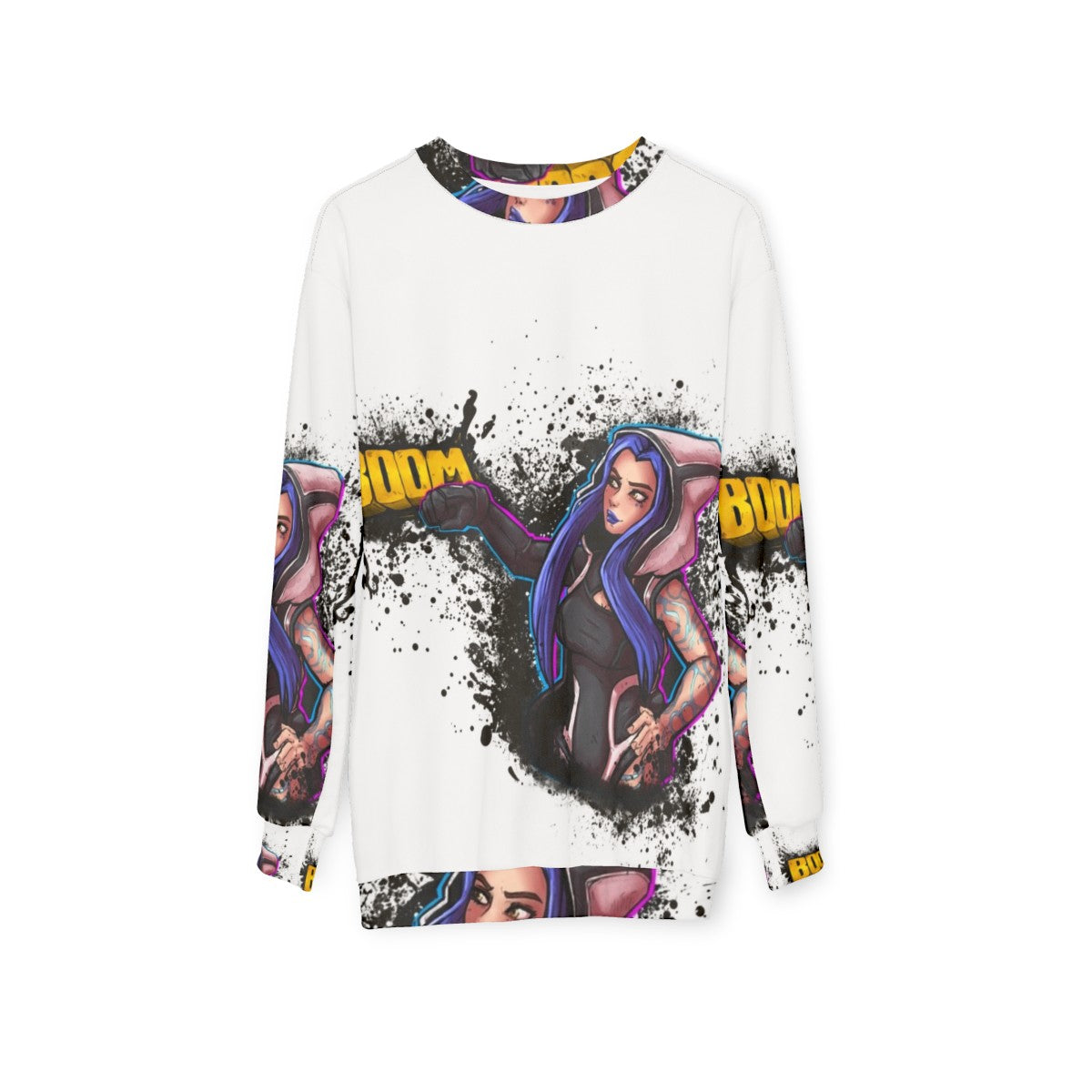 Borderlands 3 Maya Siren Gaming Sweatshirt - hanging