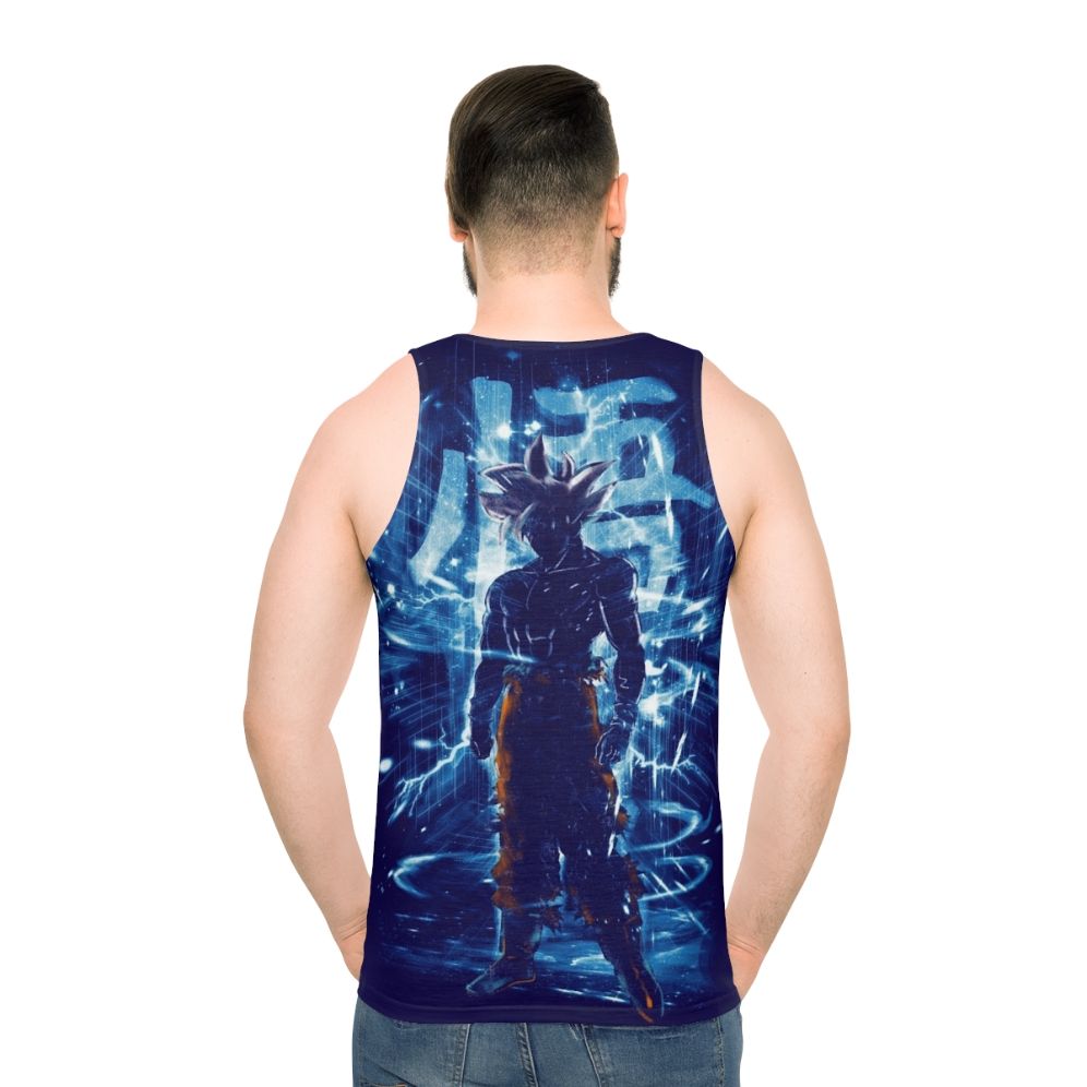 Ultra Instinct Goku Unisex Tank Top - men back