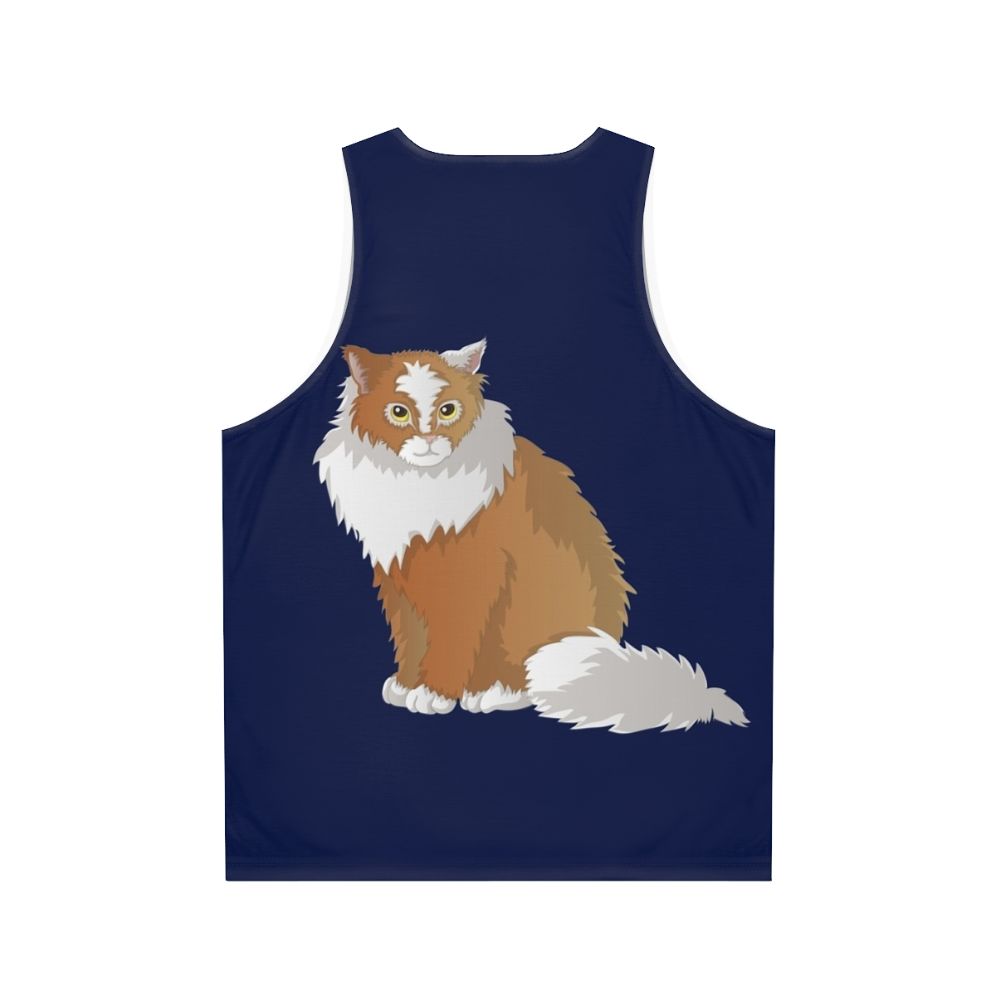 Legendary Burmese Cat Unisex Tank Top - Back