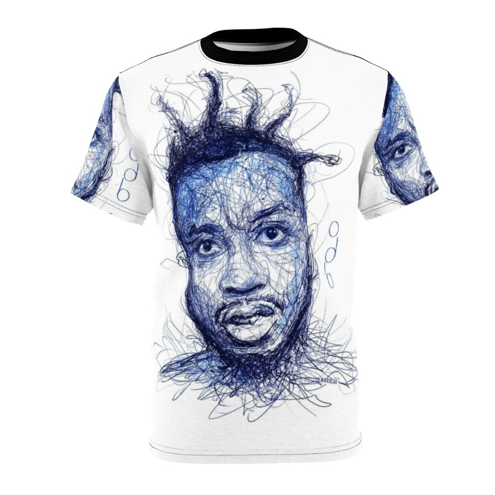 Tribute to ODB Wu-Tang Inspired T-Shirt featuring graphics and text