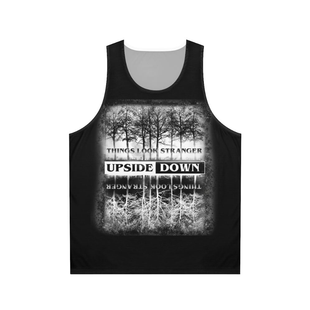 Stranger Things Upside Down Design Unisex Tank Top