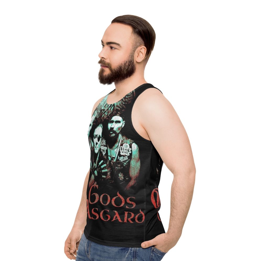 Herald of Darkness Unisex Videogame Parody Tank Top - men side