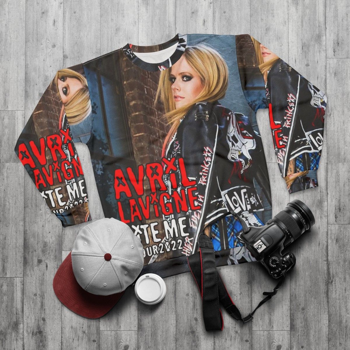 Avril Lavigne Tour 2022 Sweatshirt - flat lay