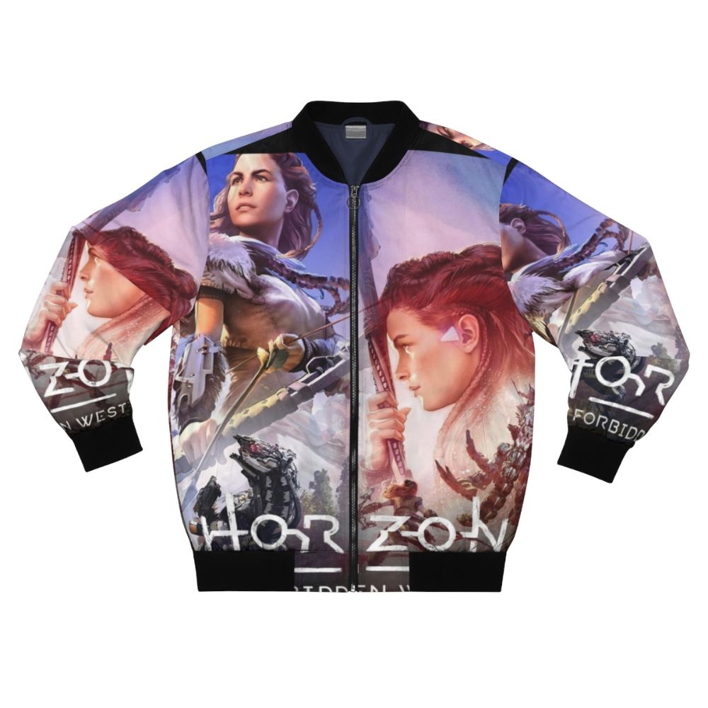 Horizon Forbidden West Aloy Bomber Jacket with game character design