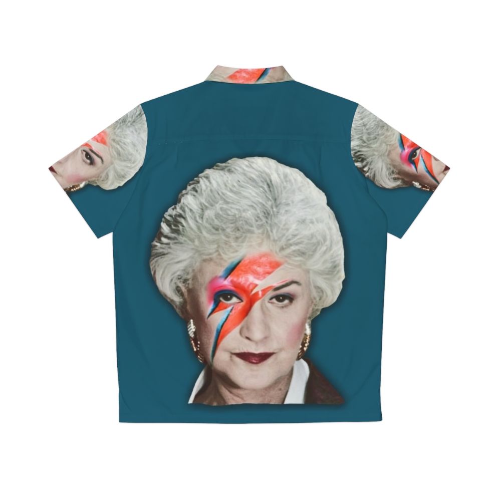 Dorothy Zbornak wearing a vibrant tropical Hawaiian shirt from the hit 80s TV series The Golden Girls - Back