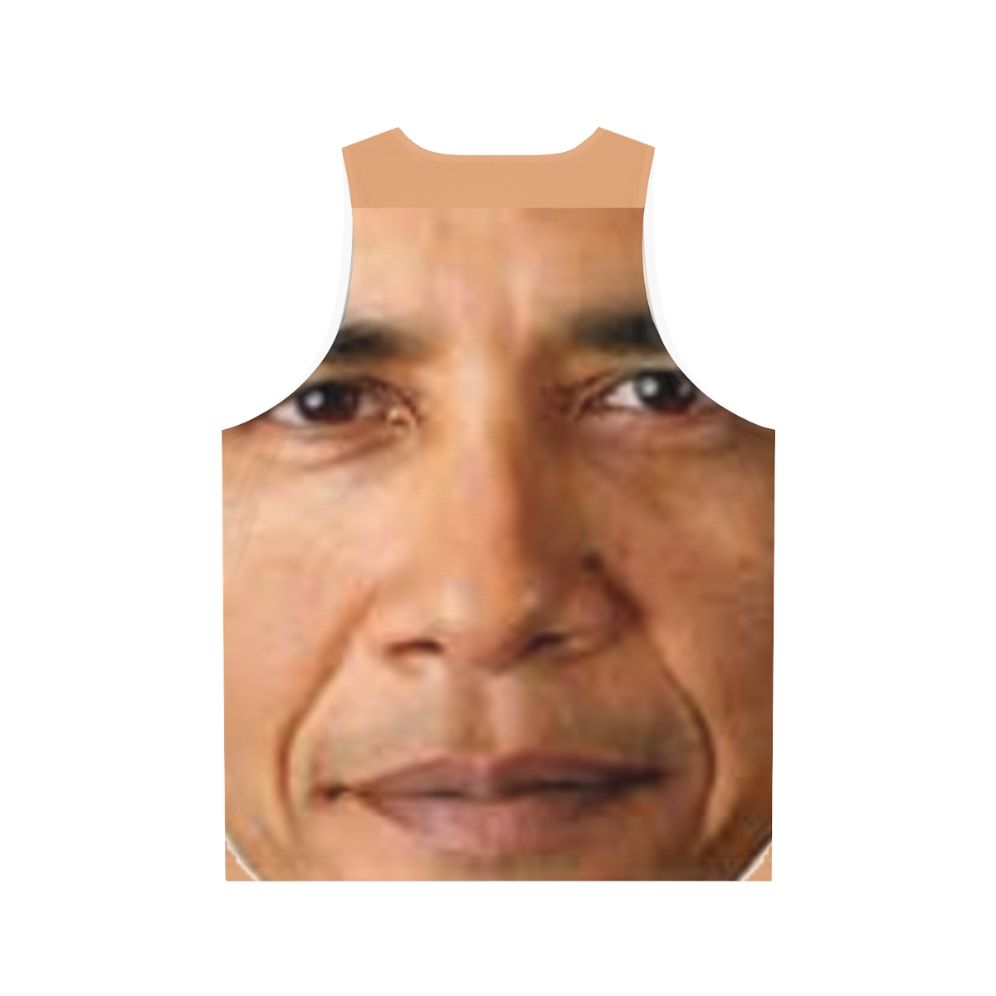 Obama vs Trump Unisex Tank Top - Back