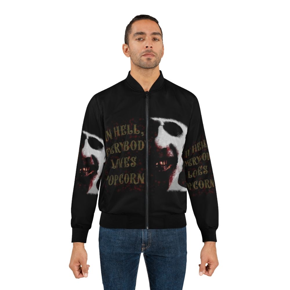 Doom Head bomber jacket featuring a graphic inspired by Rob Zombie's horror movies - Lifestyle