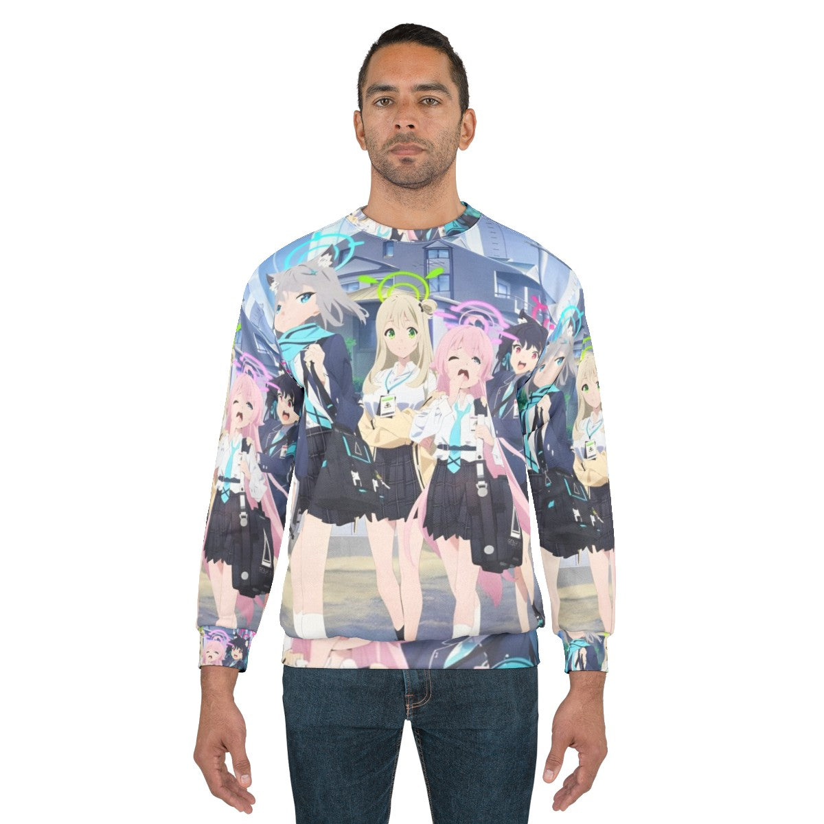 Blue Archive The Animation Anime Sweatshirt - men