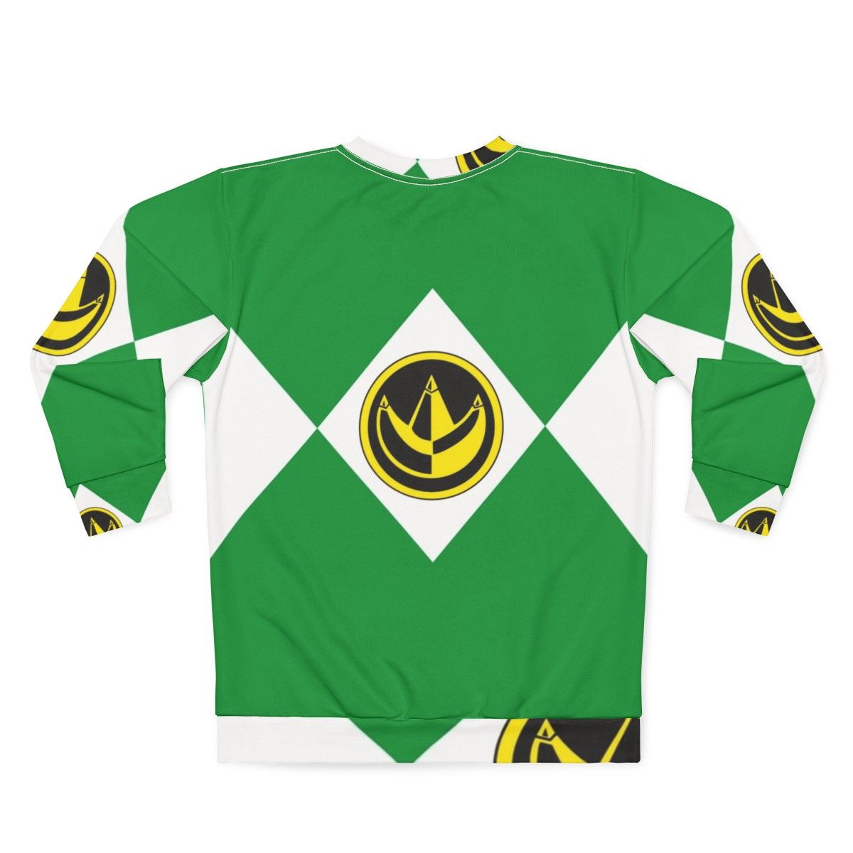 Green Ranger Power Rangers Sweatshirt - Back