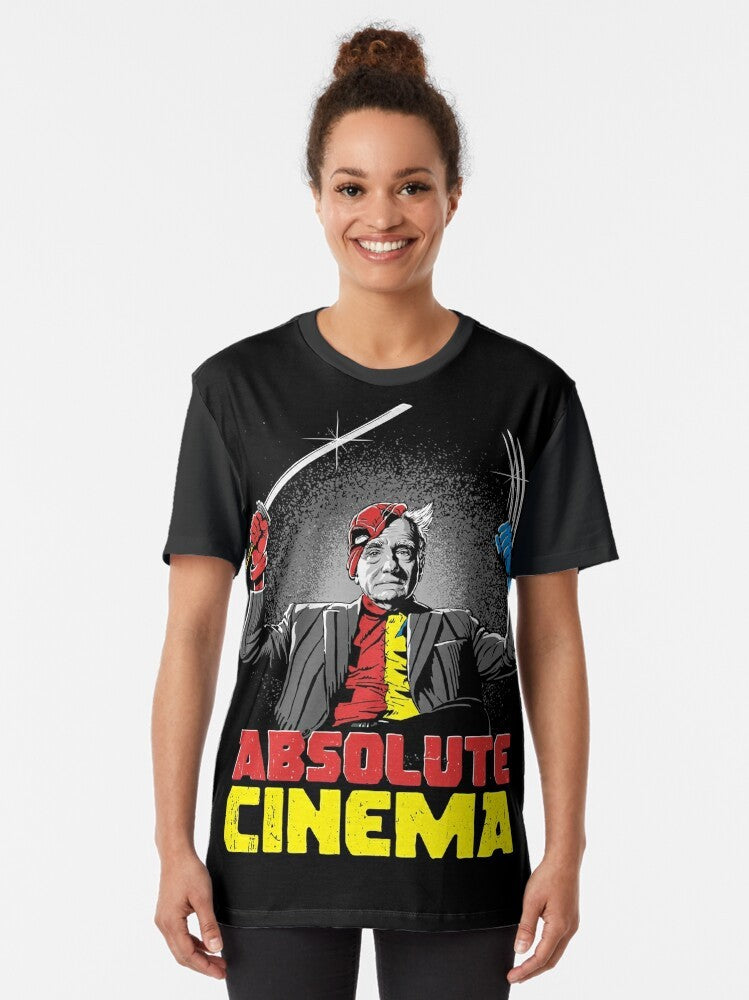Superhero graphic t-shirt for movie lovers - Women