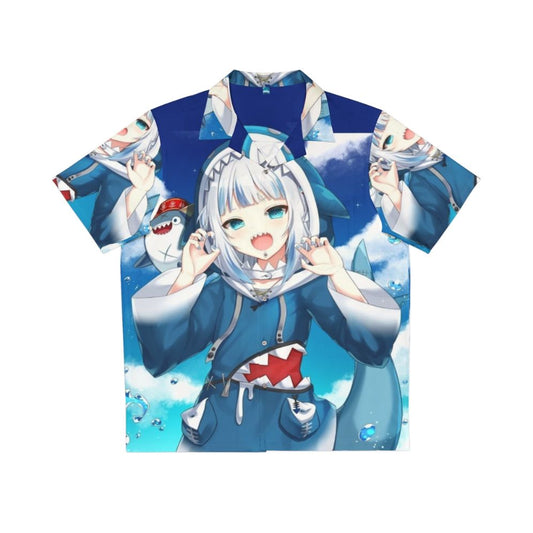 Gawr Gura Hololive Hawaiian Shirt - Anime Inspired Custom Clothing