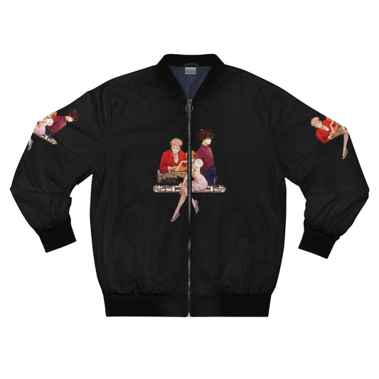 Kugisaki Nobara from Jujutsu Kaisen anime featured on a bomber jacket design