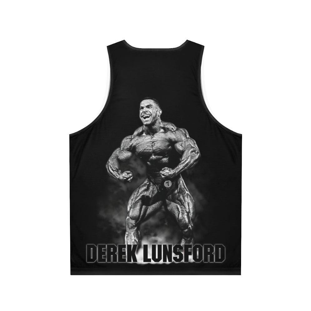 Derek Lunsford Bodybuilding Tank Top - Back