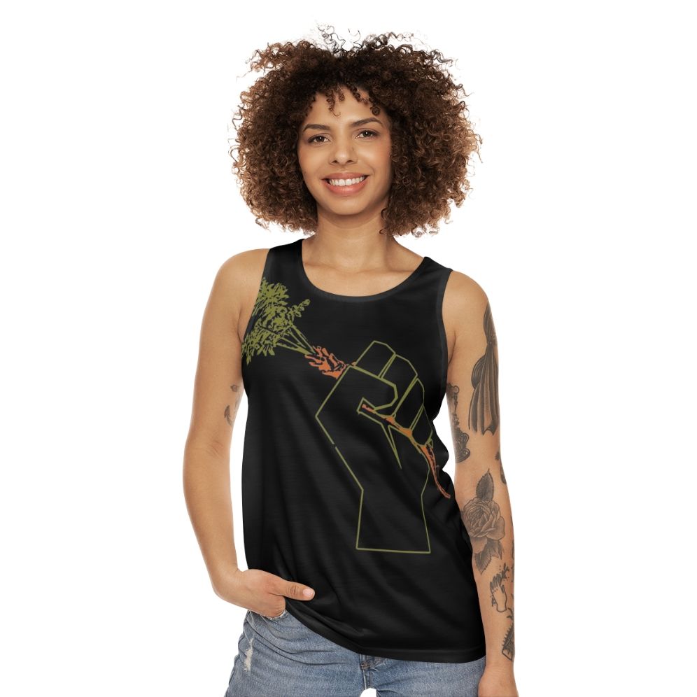 Organic Vegetable Permaculture Tank Top - women