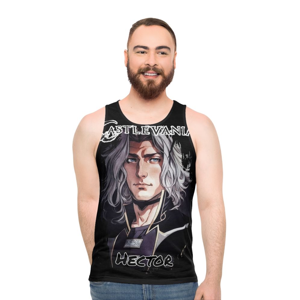 Castlevania Netflix Forge Master Unisex Tank Top - men