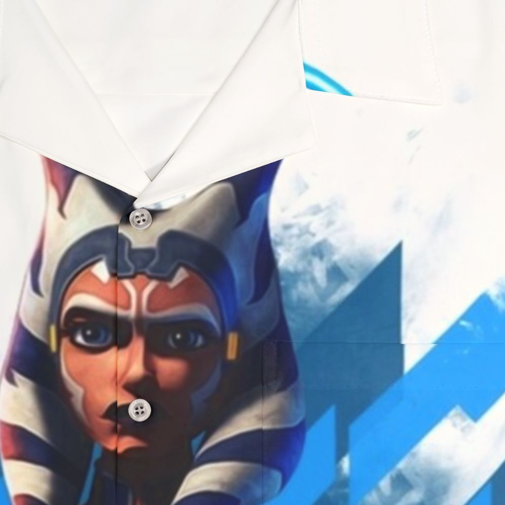 Star Wars Ahsoka Tano Hawaiian Shirt - Detail