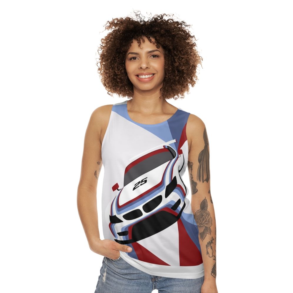 BMW Z4 GTLM Race Car Inspired Unisex Tank Top - women