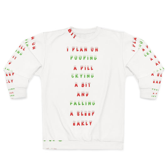 Schitt's Creek Christmas Sweatshirt featuring David Rose and Moira Rose quotes