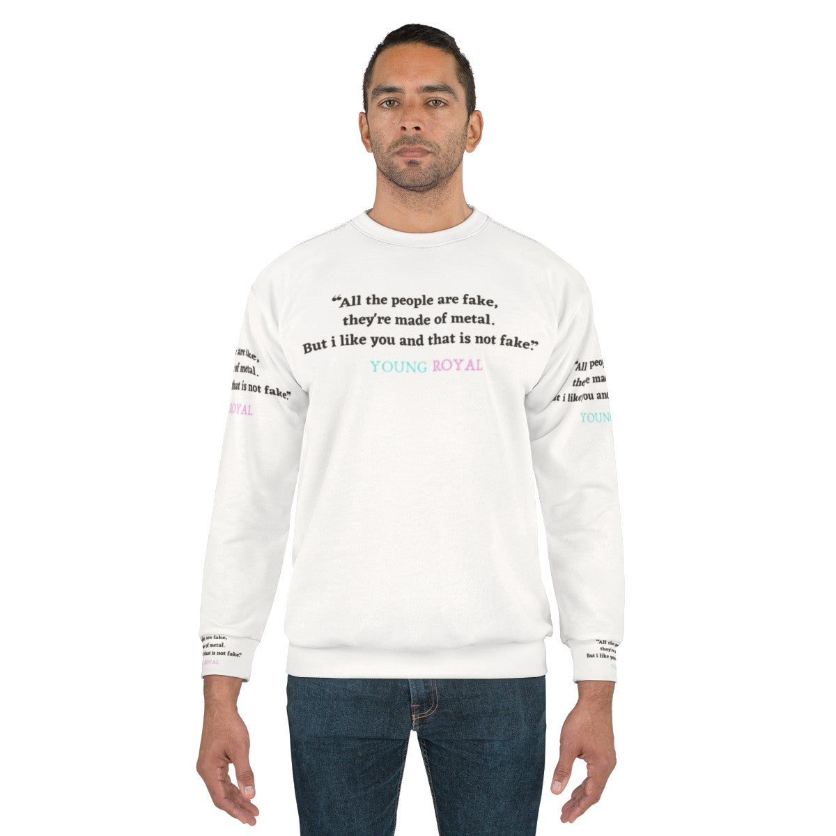 Young Royals Netflix LGBTQ Royal Family Sweatshirt - men