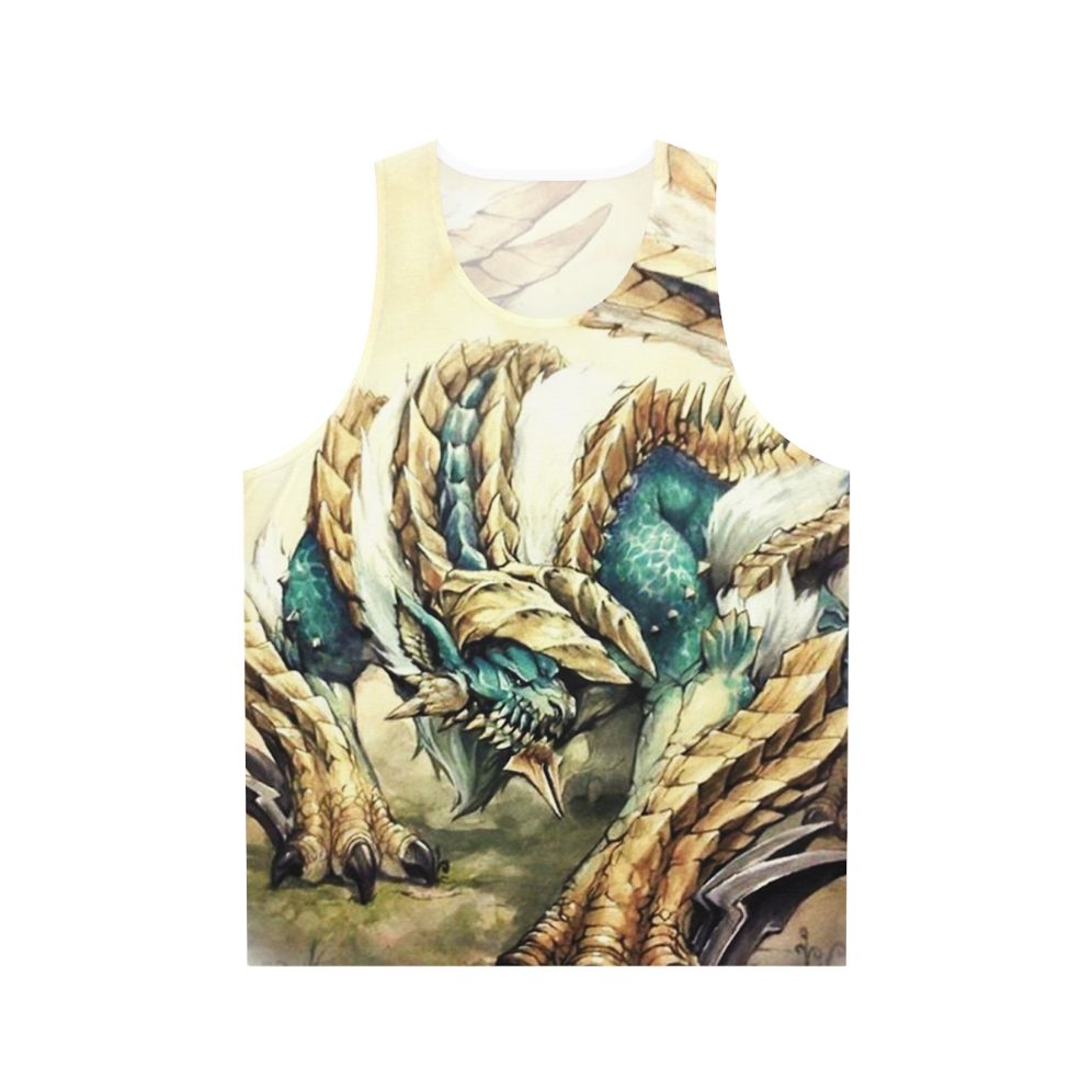 Monster Hunter Zinogre Roaring Thunder Unisex Tank Top