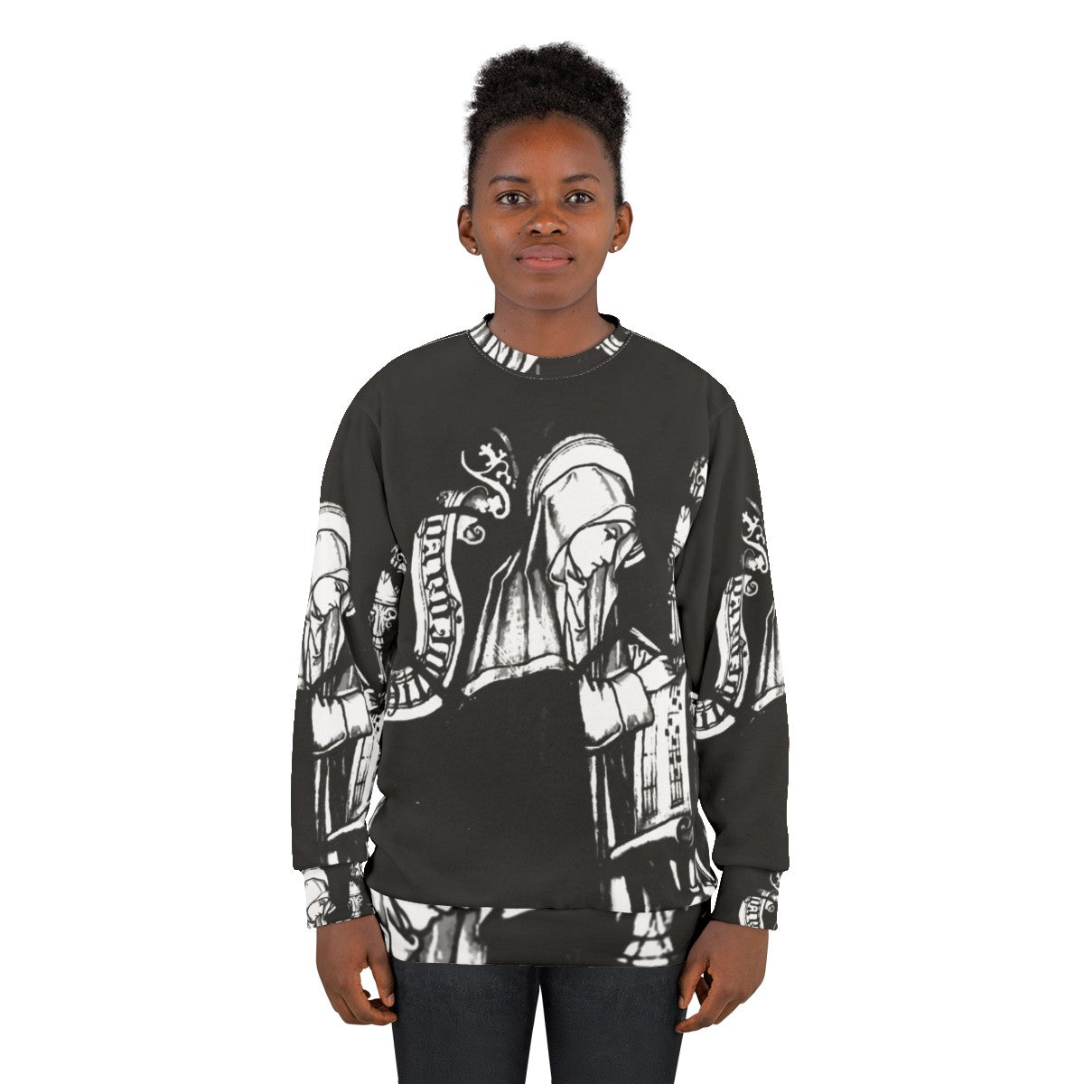 Hildegard Von Bingen medieval baroque music sweatshirt - women