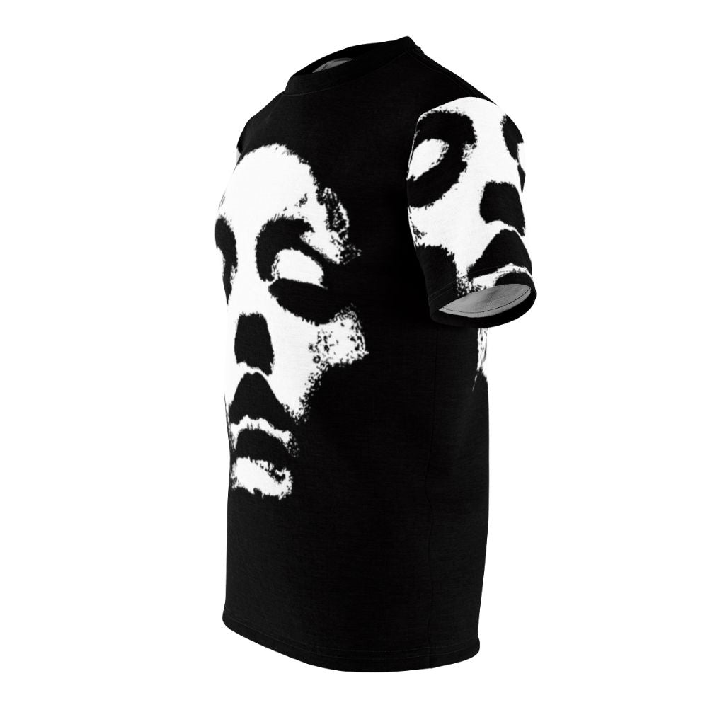 Jane Doe inspired metal t-shirt with dark, edgy graphics - men left