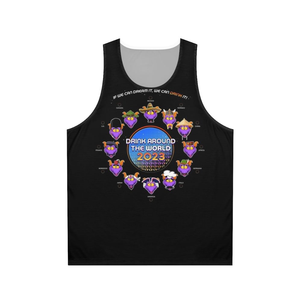 Drink Around the World 2023 Unisex Disney Tank Top