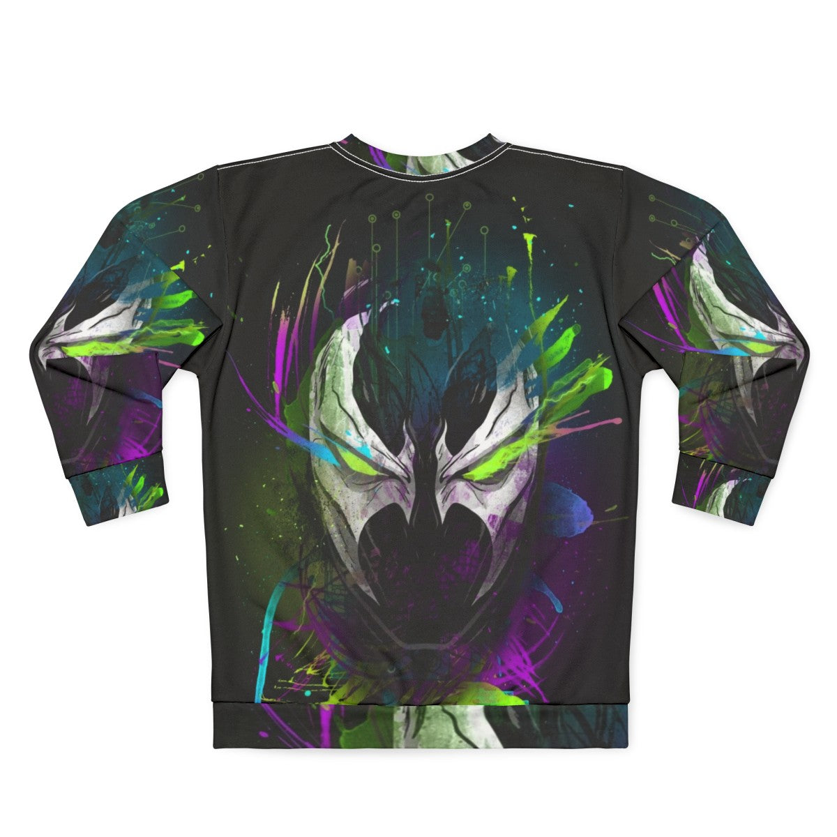 Spawn in the Disco Lithium Multicolor Sweatshirt - Back