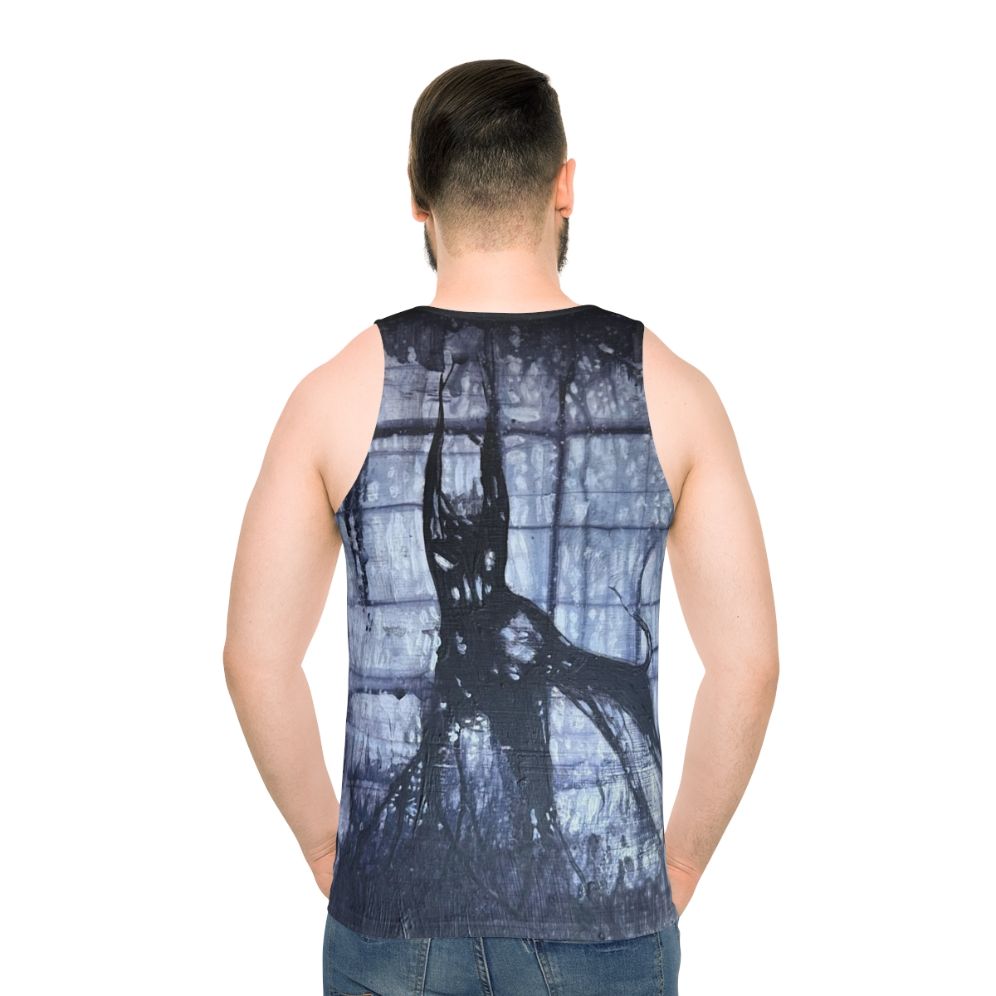 Demon Dog Unisex Tank Top - men back