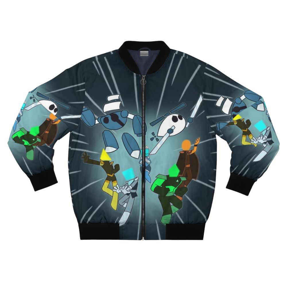 Team Knights Esports Bomber Jacket with Gaming and JSAB Designs