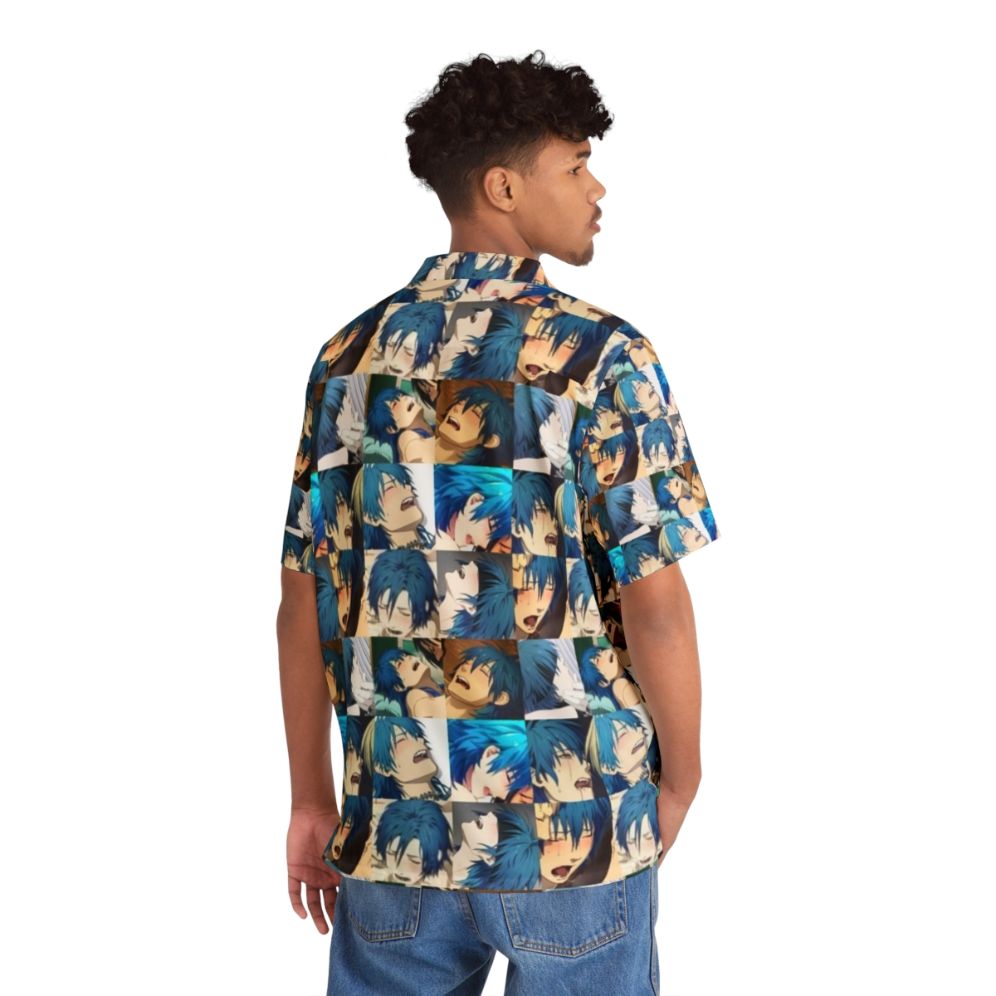 Aoba Dramatical Murder Anime Hawaiian Shirt - Flat lay