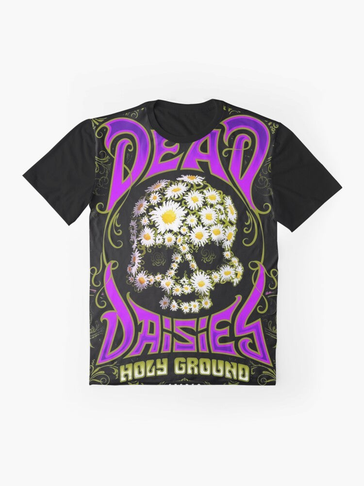 Dead Daisies "Holy Ground" 2021 Graphic T-Shirt - Flat lay