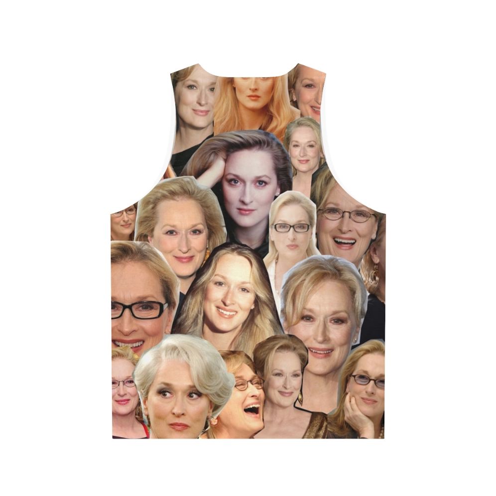 Unisex Meryl Streep "Streep Tease" Tank Top - Back