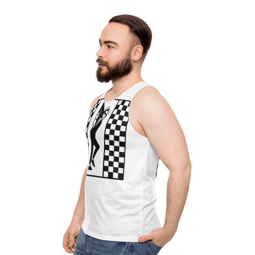 Unisex Rudeboy Ska Punk Reggae Retro Tank Top - men side