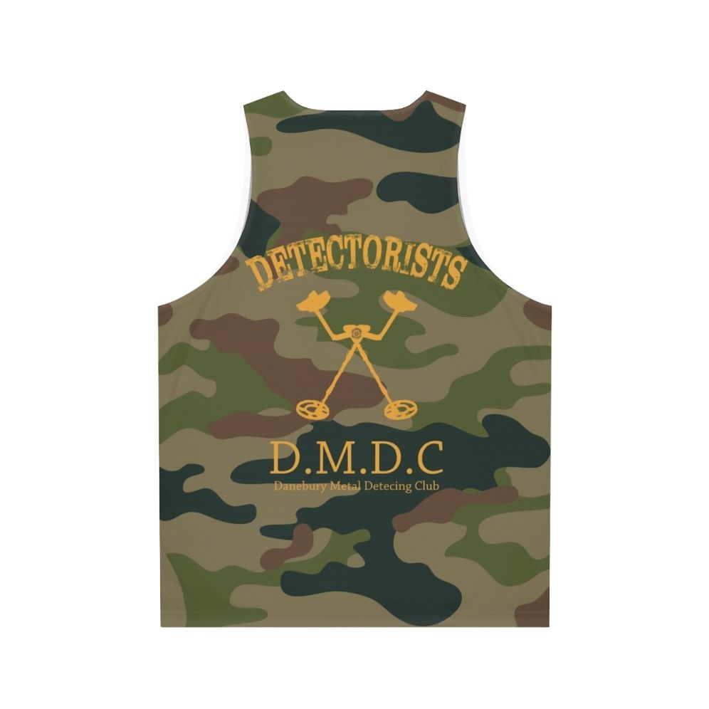 Detectorists Camo Tank Top - Back