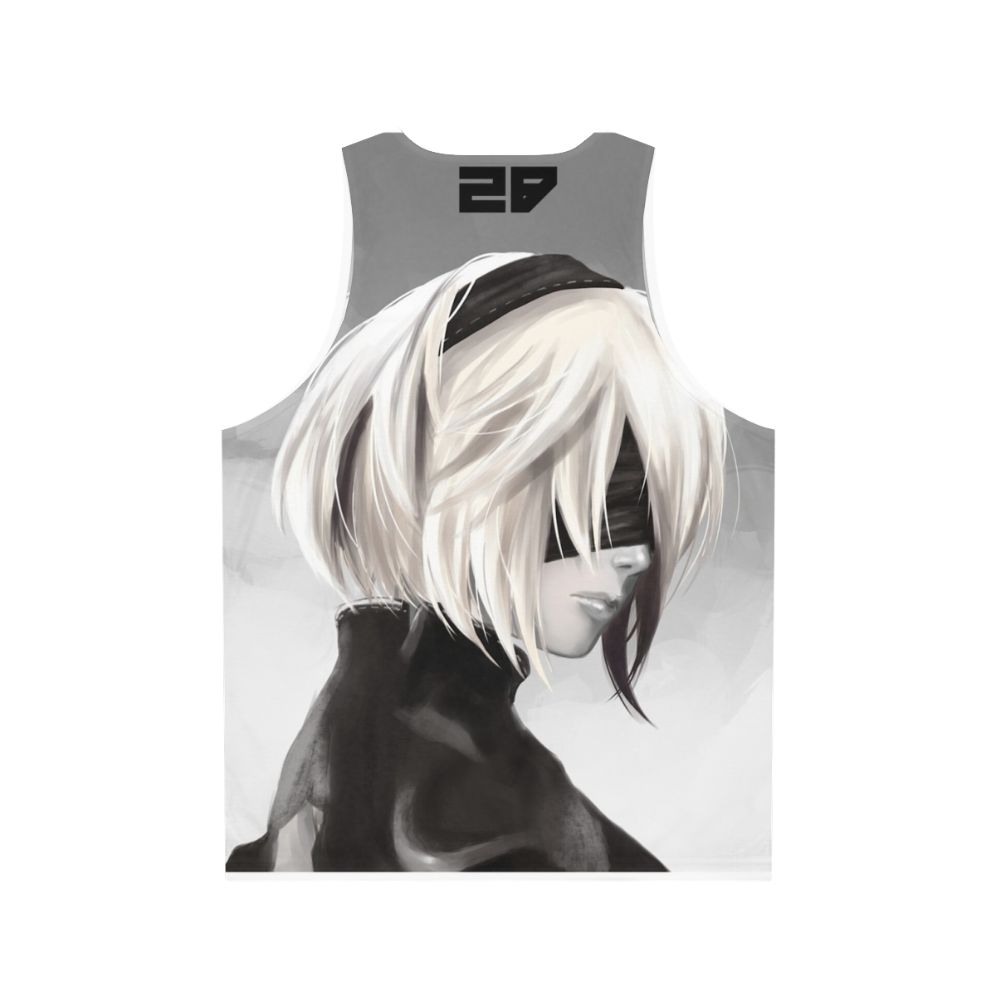 2B Unisex Tank Top - Back