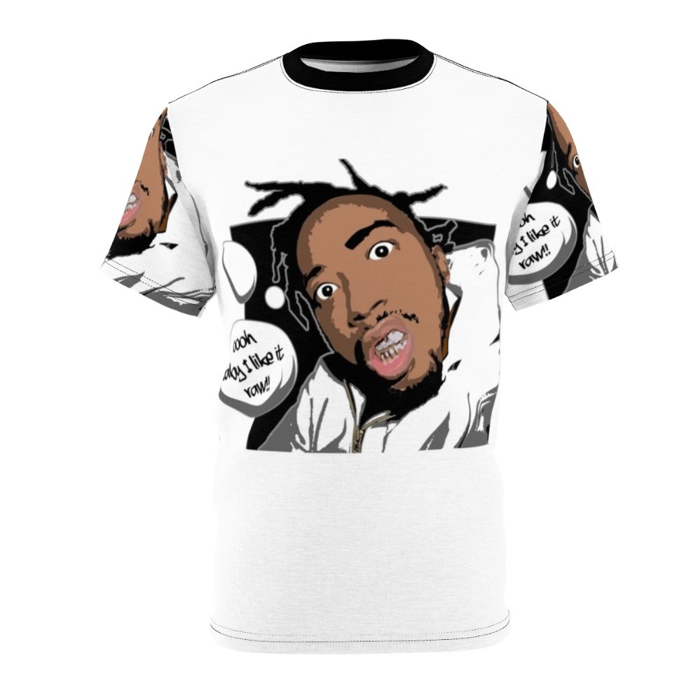 Ol' Dirty Bastard Inspired T-Shirt with Wu-Tang Clan Graphics